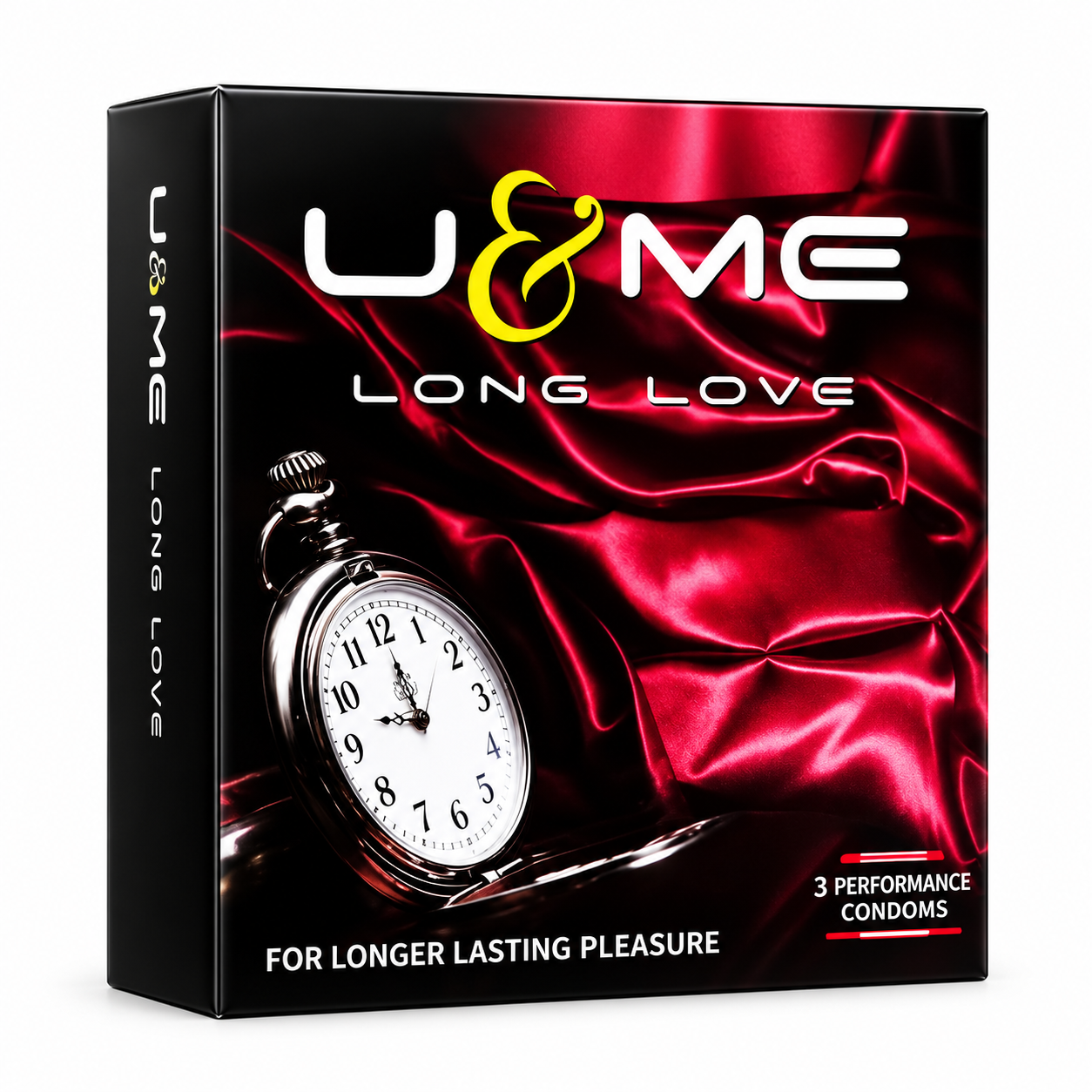 U&Me Long Love Condom 3Pcs